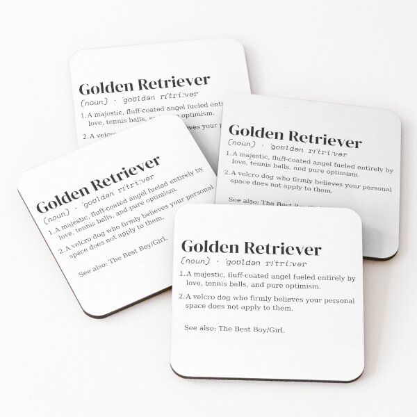 Item preview, Golden Retriever Dog Dictionary Definition designed and sold by ThreadPulseStudio.