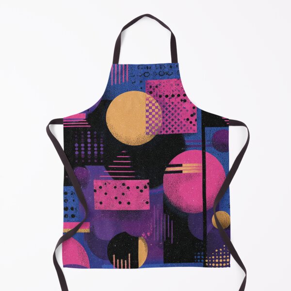 Item preview, Abstract Geometric Retro 80s 90s Vaporwave Art designed and sold by NicolasGlowArt.