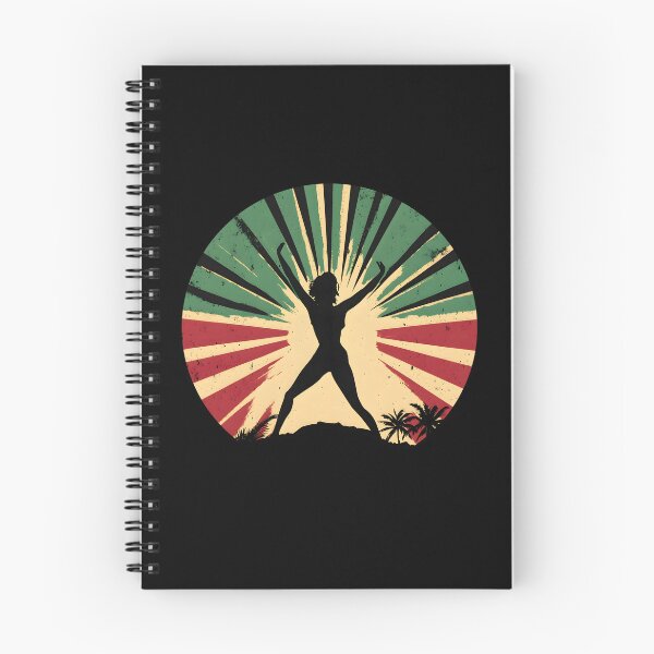 Item preview, Retro Sunset Yoga Meditating Woman designed and sold by AlchemyColor.