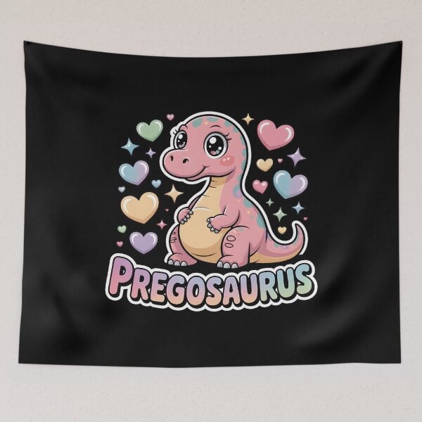 Item preview, Pregosaurus Cute Mommy Pregnancy Humor Graphic For Expecting Moms designed and sold by Redgiant87x.