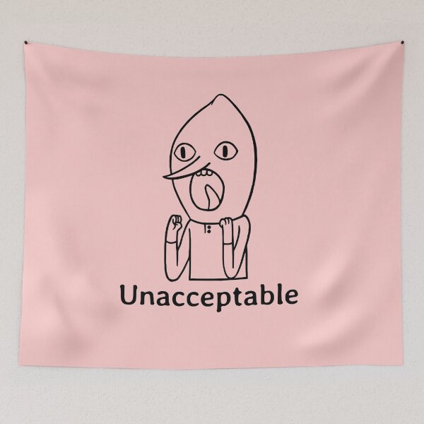 Item preview, UNACCEPTABLE designed and sold by FILM GUTTER.