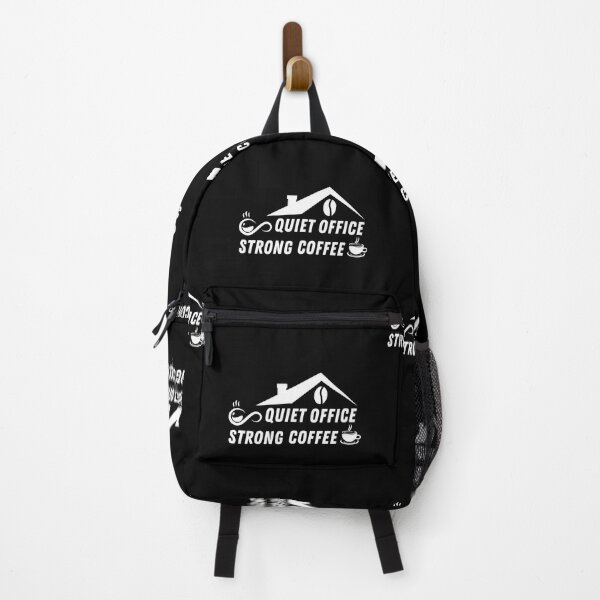 Item preview, Quiet Office Strong Coffee Shirt – Introvert Work Coffee designed and sold by Final Chance Designs⭐️⭐️⭐️⭐️⭐️.