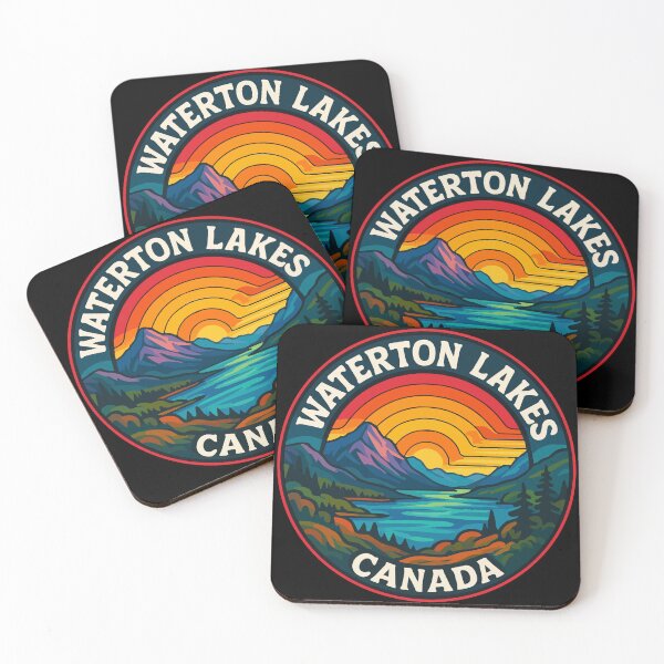 Item preview, Waterton Lakes Canada Travel designed and sold by TomFrontierArt.