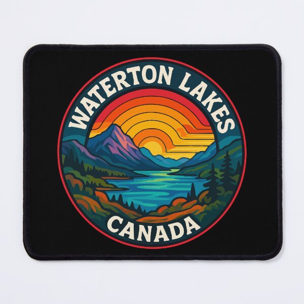 Item preview, Waterton Lakes Canada Travel designed and sold by TomFrontierArt.