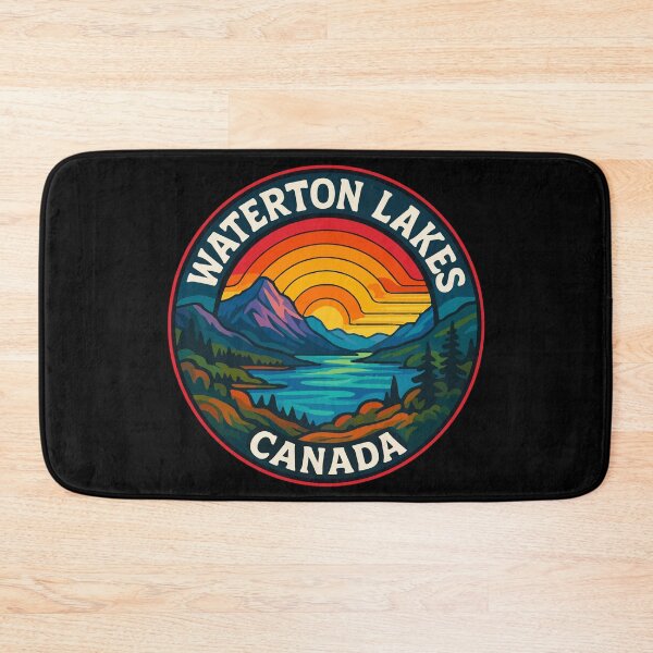 Item preview, Waterton Lakes Canada Travel designed and sold by TomFrontierArt.