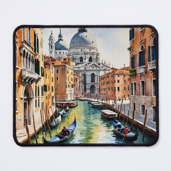 Item preview, Romance in Venice – Grand Canal Watercolor Art designed and sold by UmSkelig834.