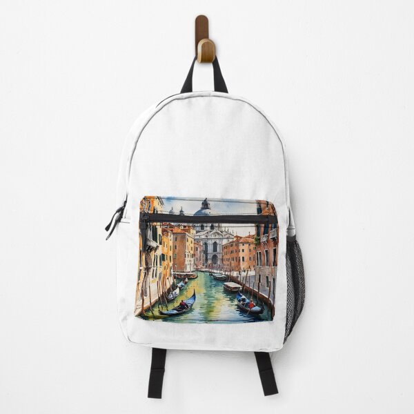 Item preview, Romance in Venice – Grand Canal Watercolor Art designed and sold by UmSkelig834.