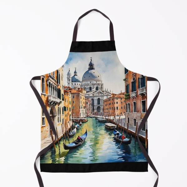 Item preview, Romance in Venice – Grand Canal Watercolor Art designed and sold by UmSkelig834.