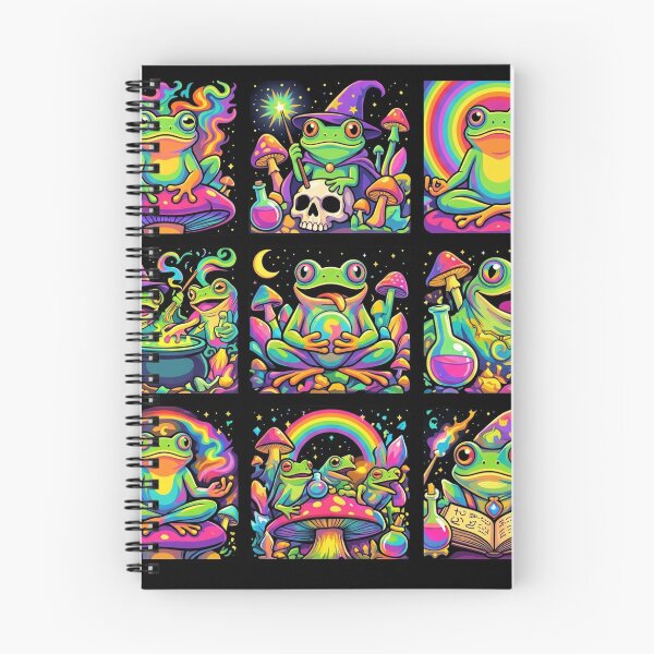 Item preview, Cosmic Magical Frogs Pop Art designed and sold by redsharkuk.