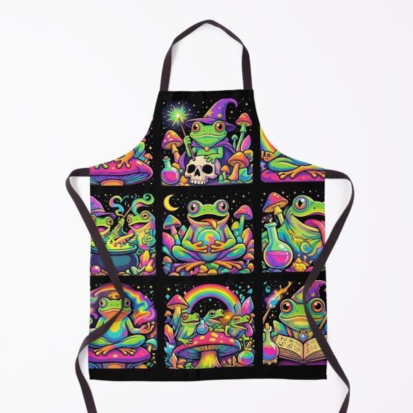 Item preview, Cosmic Magical Frogs Pop Art designed and sold by redsharkuk.