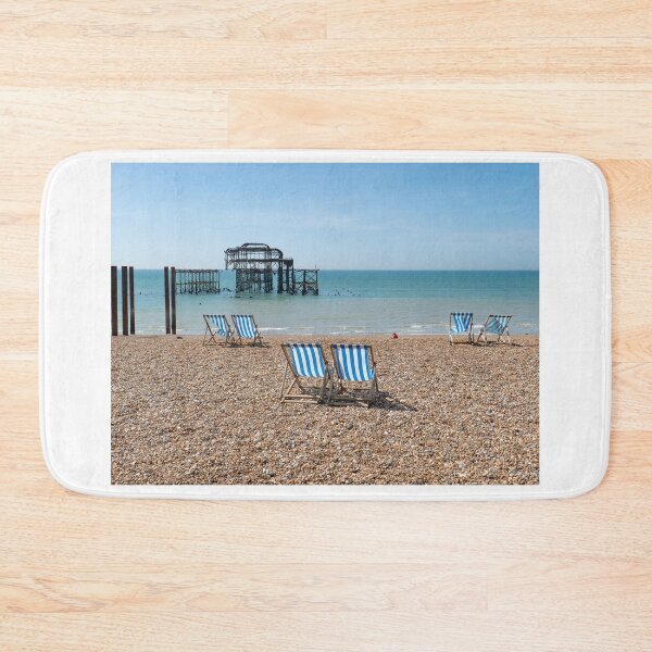 Item preview, Deck chairs on Brighton Beach designed and sold by yackers1.