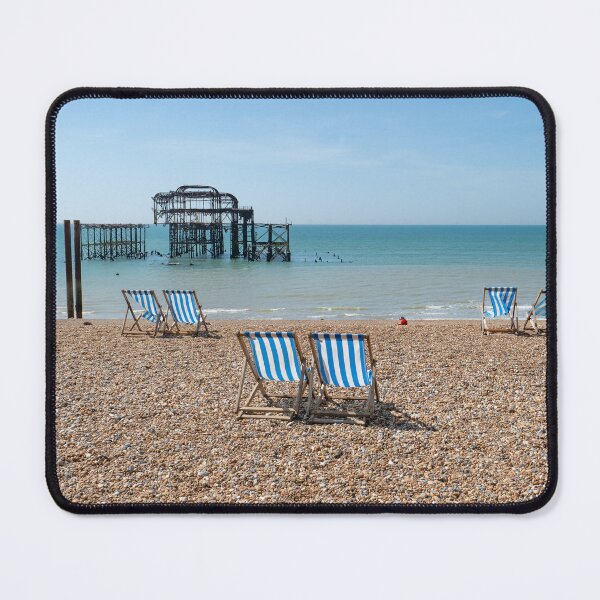 Item preview, Deck chairs on Brighton Beach designed and sold by yackers1.