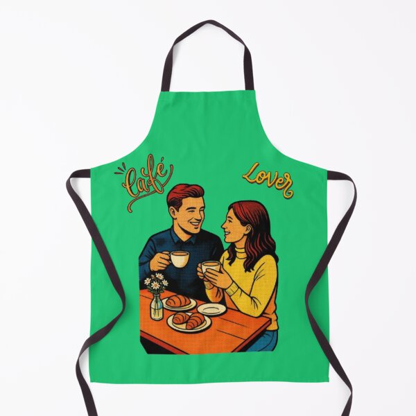 Item preview, Café Lover Vintage Pop Art Coffee Date Illustration designed and sold by Miheerala.