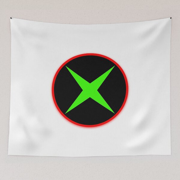 Item preview, Red Ring Green X designed and sold by Wolf Wendigo.