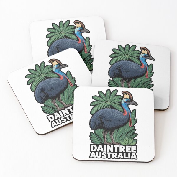 Item preview, Daintree Australia Cassowary Wildlife Sticker designed and sold by pod24.