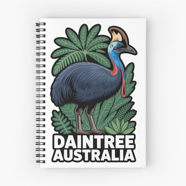 Item preview, Daintree Australia Cassowary Wildlife Sticker designed and sold by pod24.