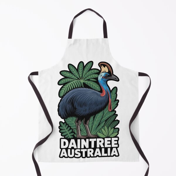 Item preview, Daintree Australia Cassowary Wildlife Sticker designed and sold by pod24.