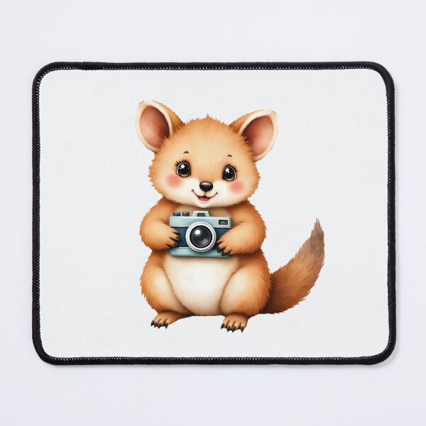 Item preview, Cute Quokka Holding a Vintage Camera designed and sold by Passionread.
