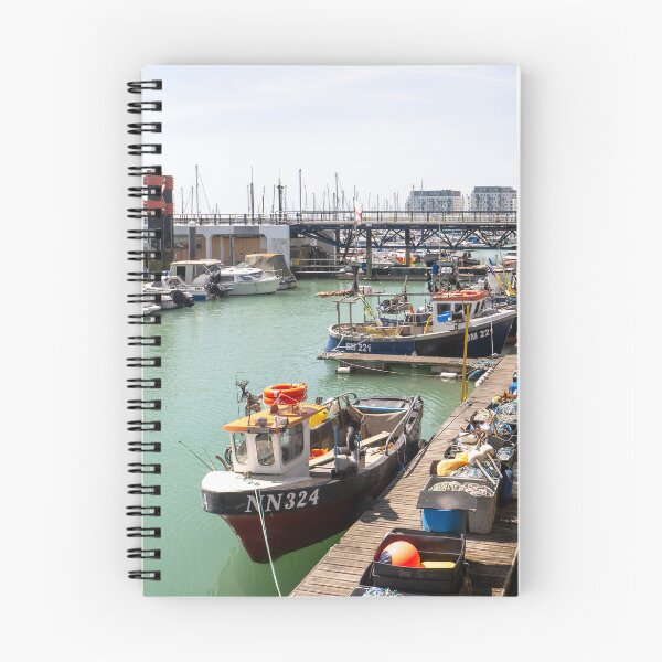 Item preview, Fishing boats in Brighton Marina designed and sold by yackers1.