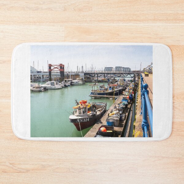 Item preview, Fishing boats in Brighton Marina designed and sold by yackers1.