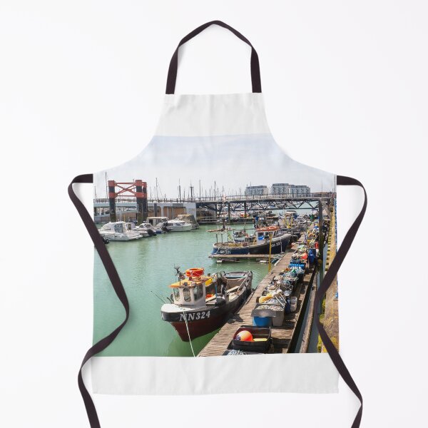 Item preview, Fishing boats in Brighton Marina designed and sold by yackers1.