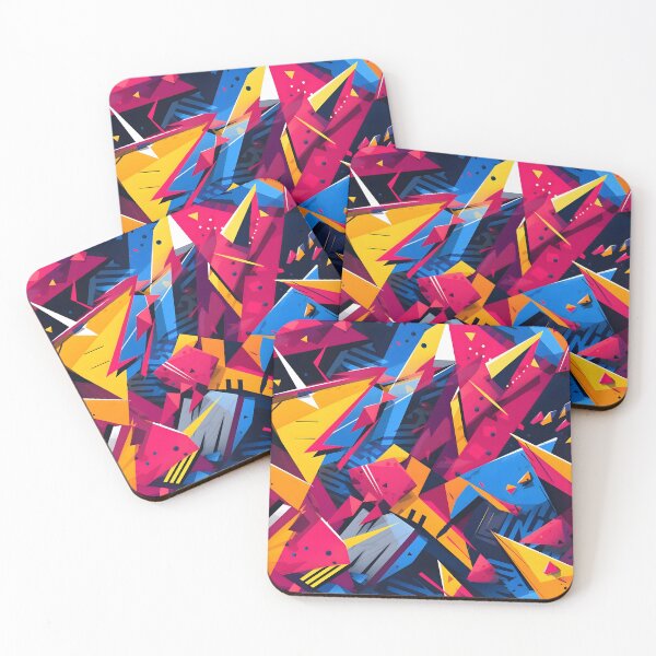 Item preview, Colorful Shards Of Contemporary Modern Abstract Designs  designed and sold by DEC02.