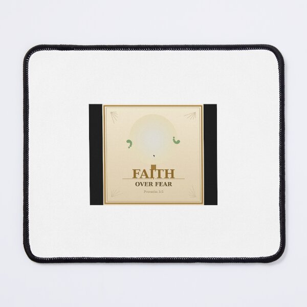 Item preview, Faith Over Fear Christian Cross Bible Verse Gift designed and sold by Reichcorp.