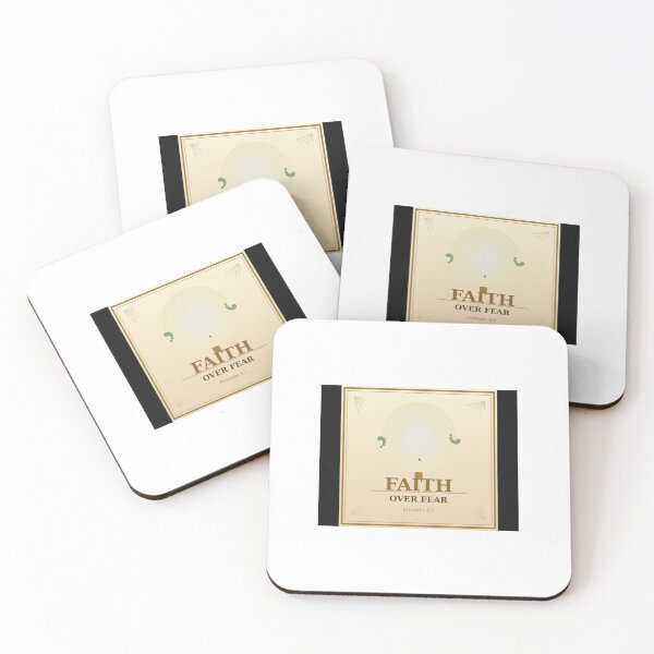 Item preview, Faith Over Fear Christian Cross Bible Verse Gift designed and sold by Reichcorp.