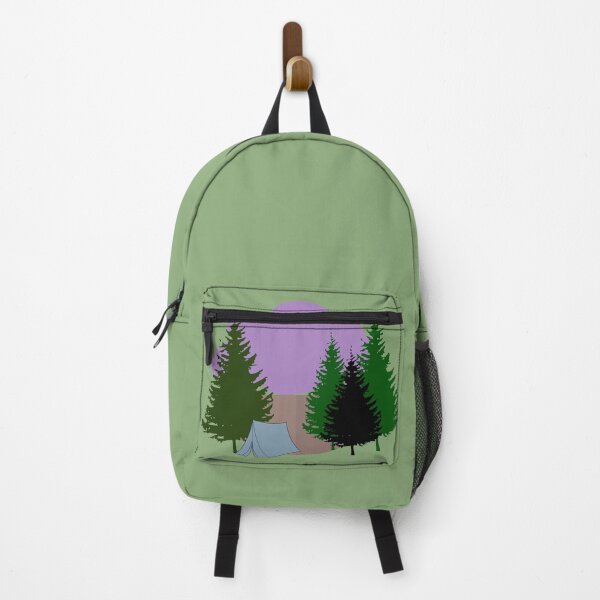Item preview, Camping Outdoors with the Pines designed and sold by Sage2026.