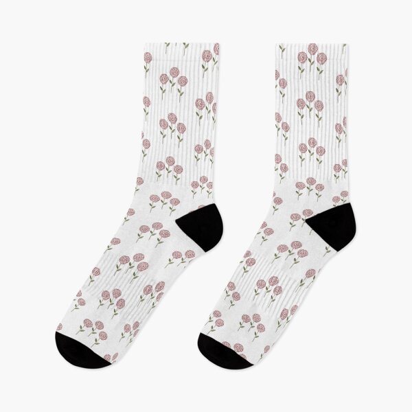 Item preview, Block print floral hand carved group of three half drop pattern designed and sold by Boy and Belugee.