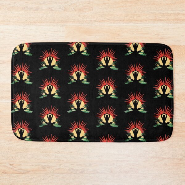 Item preview, Mindfulness Yoga Vintage Sunset designed and sold by AlchemyColor.