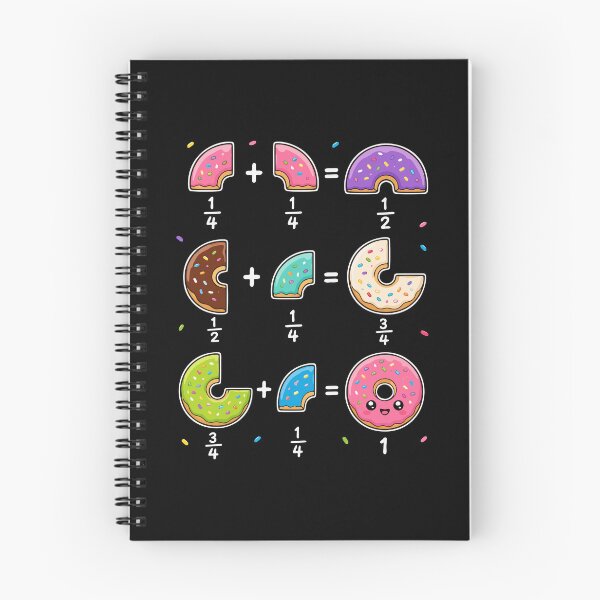 Item preview, Donut Fractions Learning Math Humor designed and sold by HandicraftArt.