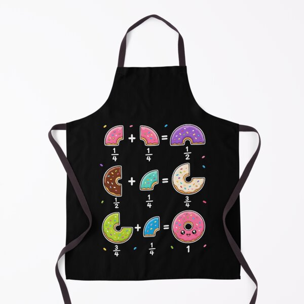 Item preview, Donut Fractions Learning Math Humor designed and sold by HandicraftArt.