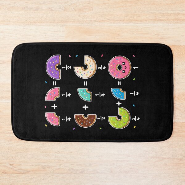 Item preview, Donut Fractions Learning Math Humor designed and sold by HandicraftArt.