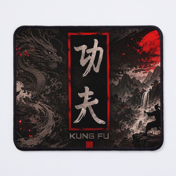 Item preview, Kung Fu Spirit Red Seal Traditional Martial Arts designed and sold by Fei Long Design Hub.