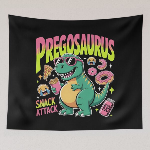Item preview, Pregosaurus Adorable Pregnant Mom Graphic With Funny Pregnancy Humor designed and sold by Redgiant87x.