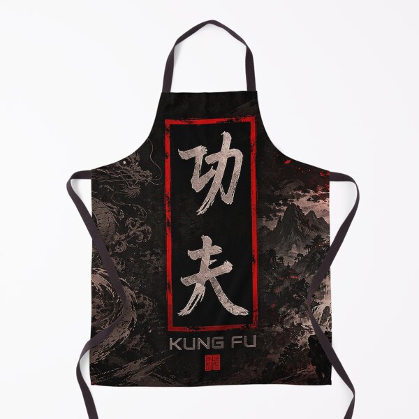 Item preview, Kung Fu Spirit Red Seal Traditional Martial Arts designed and sold by Fei Long Design Hub.