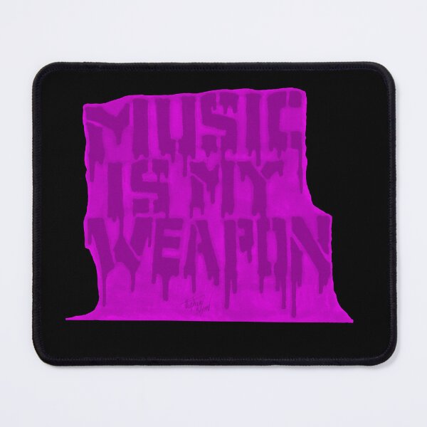 Item preview, Graffiti Music Is My Weapon Purple Variant designed and sold by Grimmlar.