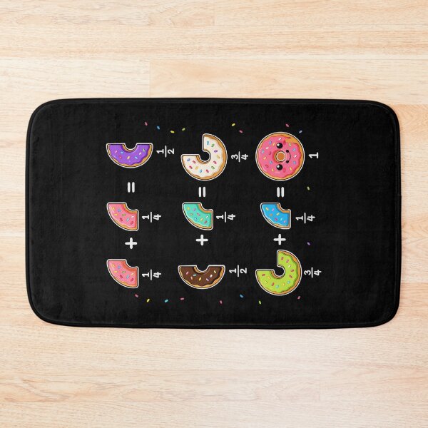 Item preview, Donut Fractions Learning Math Humor designed and sold by HandicraftArt.