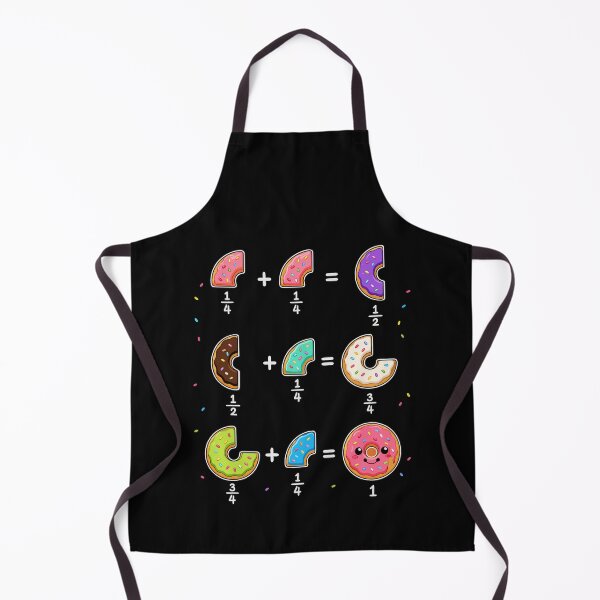 Item preview, Donut Fractions Learning Math Humor designed and sold by HandicraftArt.