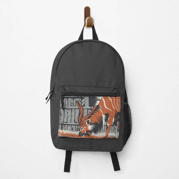 Item preview, Bongo Antelope Vintage Woodcut: Earthy Vector Art designed and sold by Apex_Visuals.