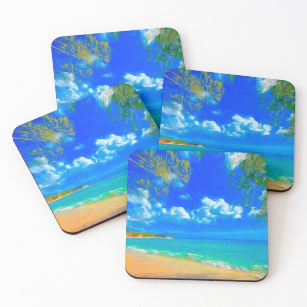 Item preview, Barbados Sea And Sand Art designed and sold by Londonimages.