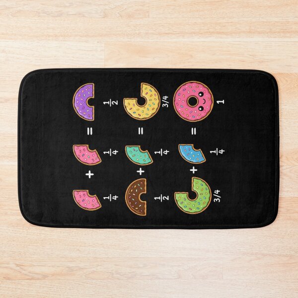 Item preview, Donut Fractions Learning Math Humor designed and sold by HandicraftArt.