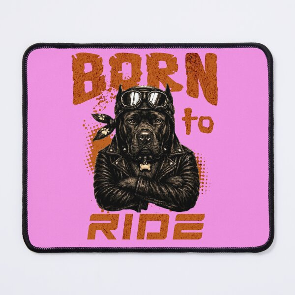 Item preview, Cane Corso Biker Design – Born To Ride Funny Motorcycle Cane Corso Gift designed and sold by PixelsPaws.