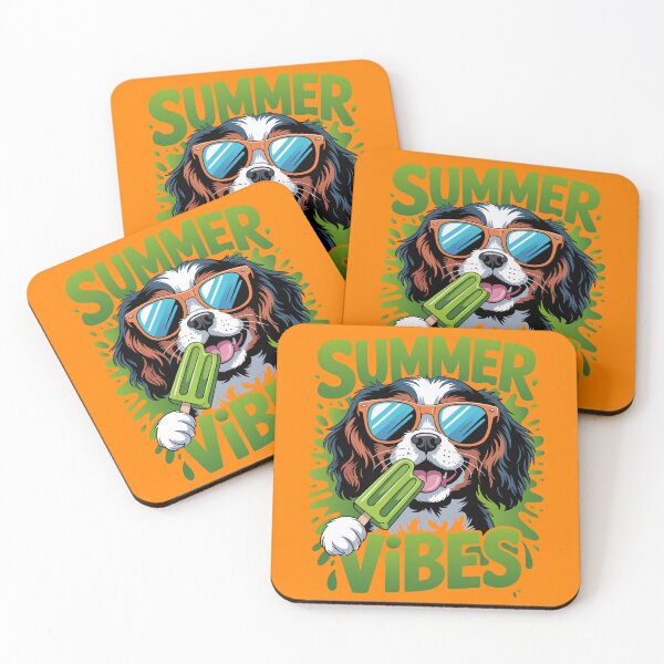 Item preview, Cavalier Summer Vibes designed and sold by Kaurisdigital.