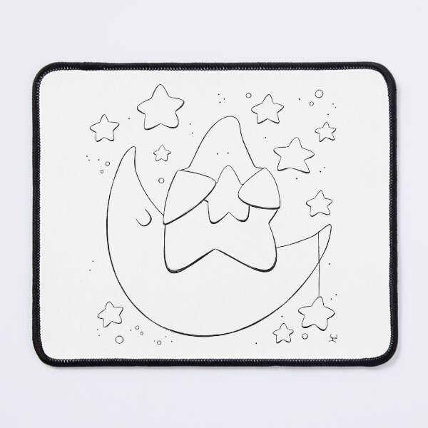 Item preview, Moon and stars - lineart designed and sold by hogakosta.