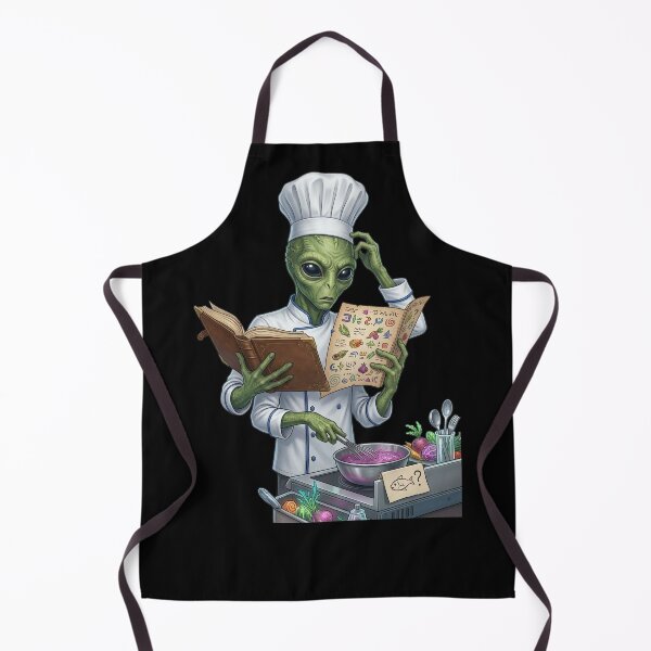 Item preview, Alien as a cook designed and sold by ReneMM.