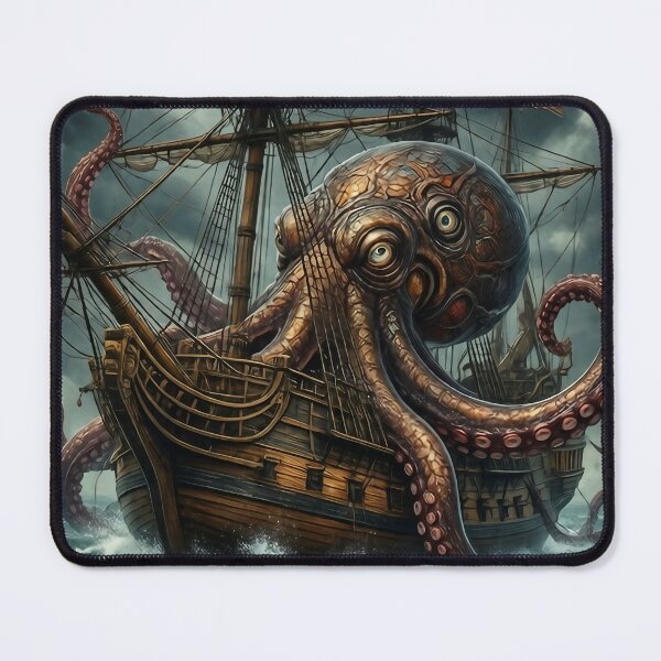 Item preview, The Kraken's Plunge designed and sold by Inkabbmate.
