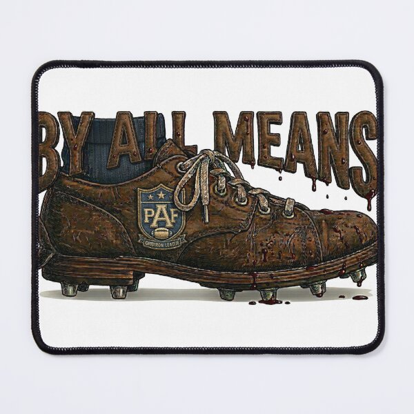 Item preview, Old School Football Brutality Art - By All Means designed and sold by AMSPHY.