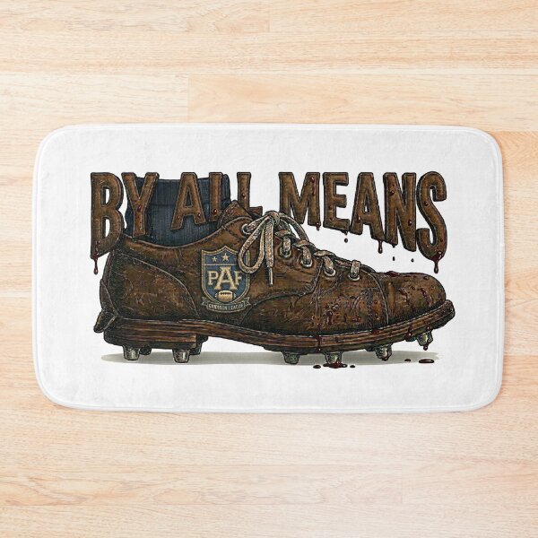 Item preview, Old School Football Brutality Art - By All Means designed and sold by AMSPHY.